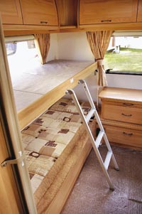 caravan bunks